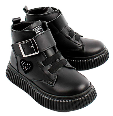 Ботинки для девочки Antilopa TR5092 черные